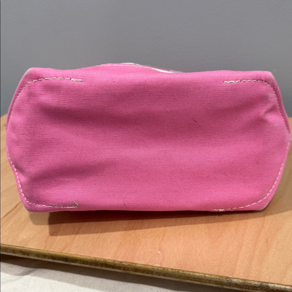 Vintage L.L. Pink Patchwork Mini Tote NWT - Picture 3 of 6